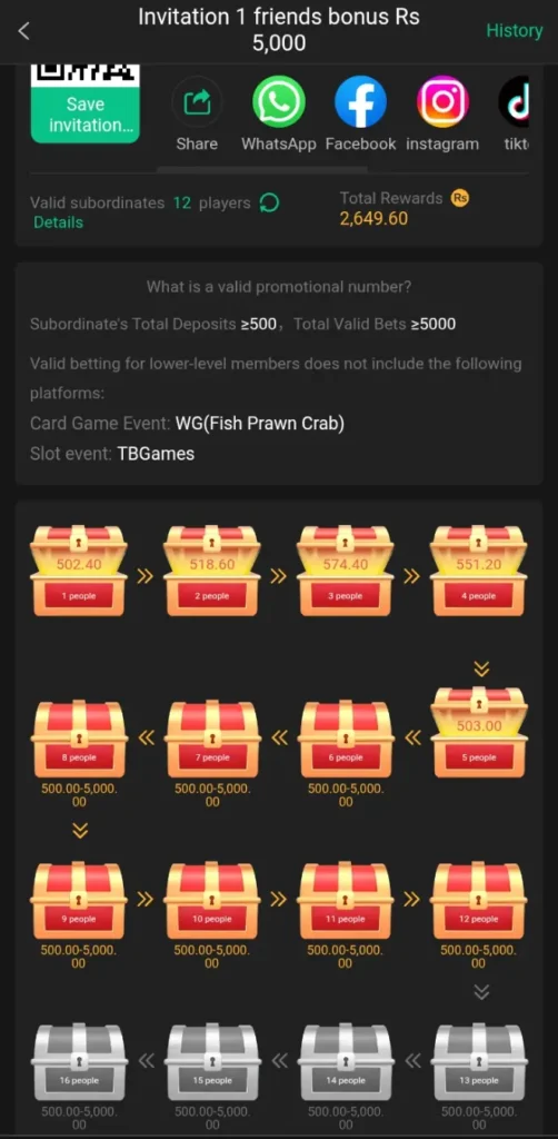 MQWin Game Invite Bonuses